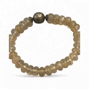Lizzy James Citrine Bead Bracelet Stretch